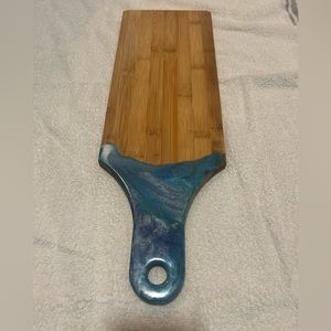 Epoxy resin charcuterie board/ cutting board